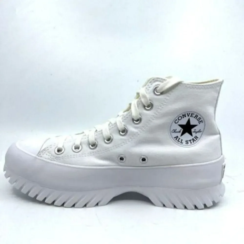 Converse Women Chuck Taylor All Star Lugged 2.0 Sneakers White High Top 10.5 New - Picture 7 of 12